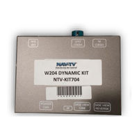 Nav Tv W204-N RVC Quick Reference