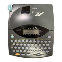 Brother P-touch Extra PT-330 User Manual