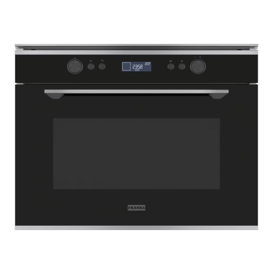 User Manuals: Franke FMY 45 MW Oven Microwave