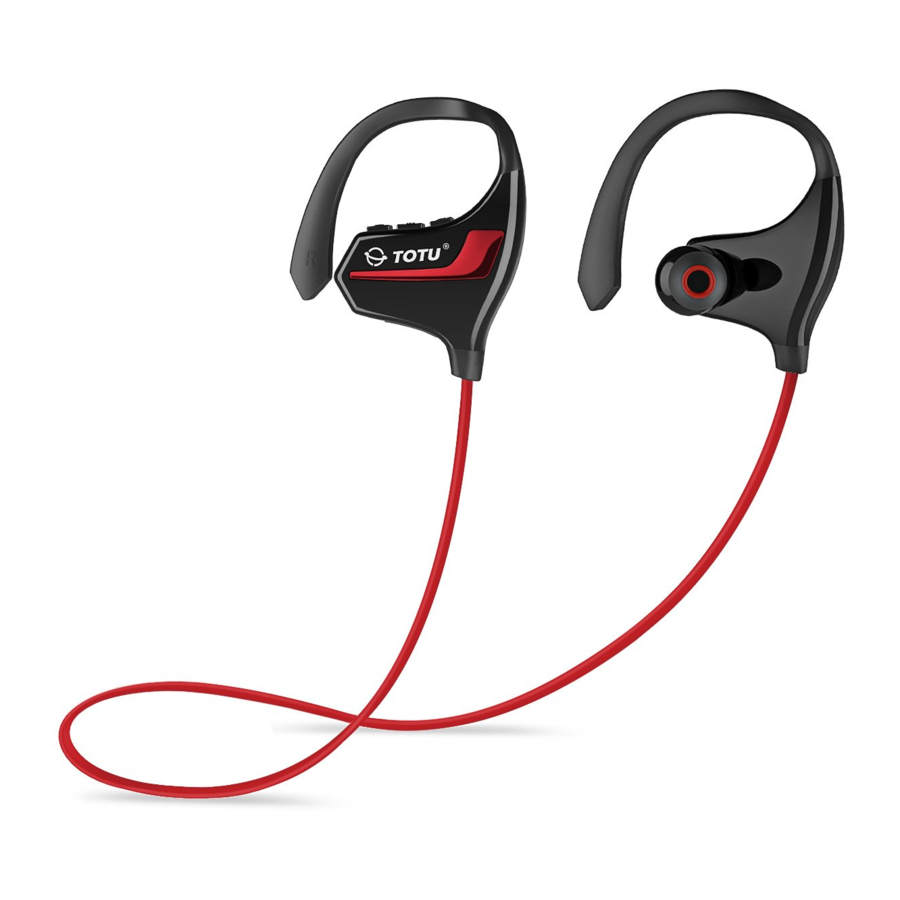 Totu BT-2 Bluetooth Headphones Quick Start Guide
