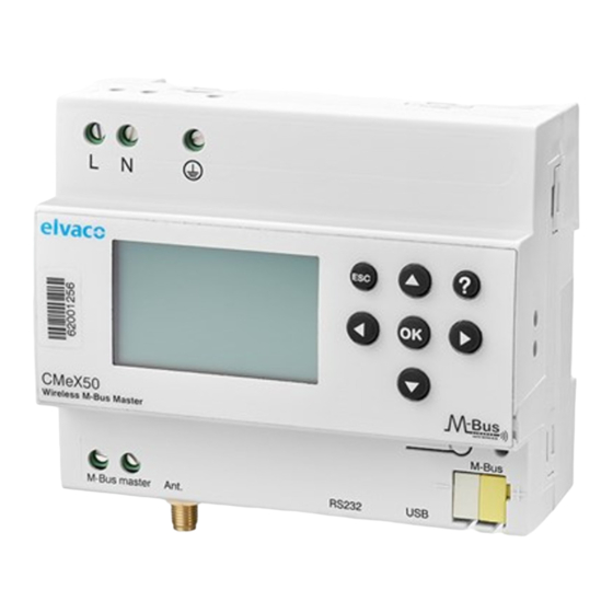 Elvaco CMeX50 Quick Manual