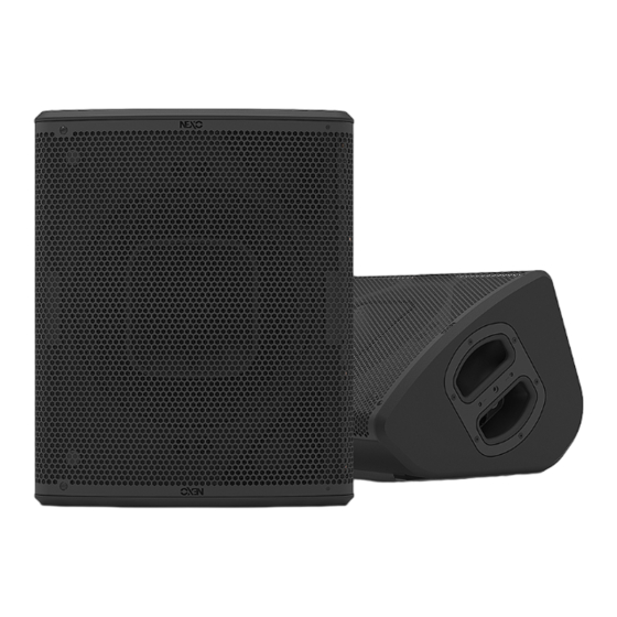 Nexo P12-I Manuals