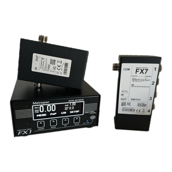 MetroPWR FX1 User Manual