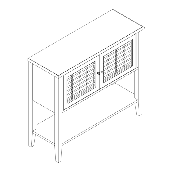 Hillsdale Furniture Ocala 4838-850P Assembly Instructions Manual