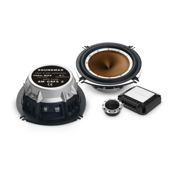 SoundMax SM-CSF5.2 Instruction Manual