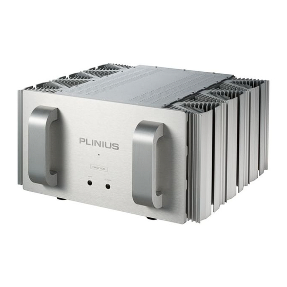 Plinius SA reference Manuals