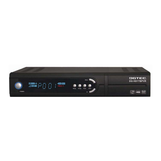DGTEC DG-FV1TBPVR User Manual