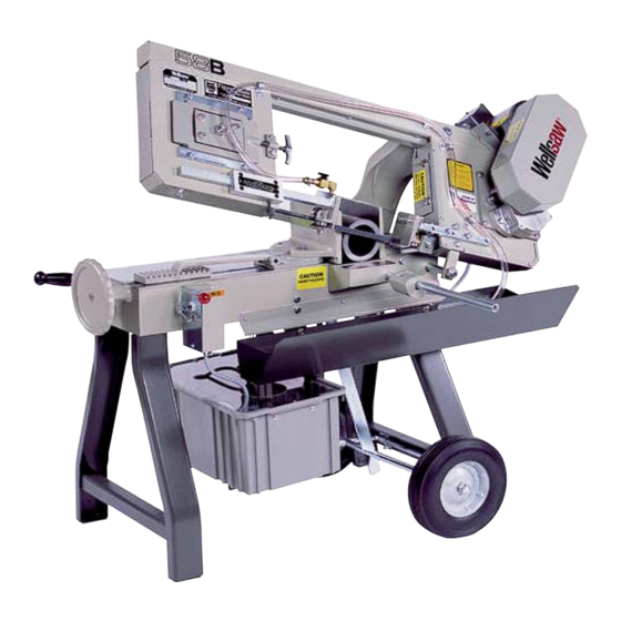 Wellsaw 58BW Operating & Maintenance Manual