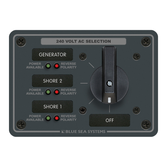 Blue Sea Systems 8361 Installation