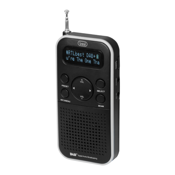 Trevi DAB 7F90 R User Manual