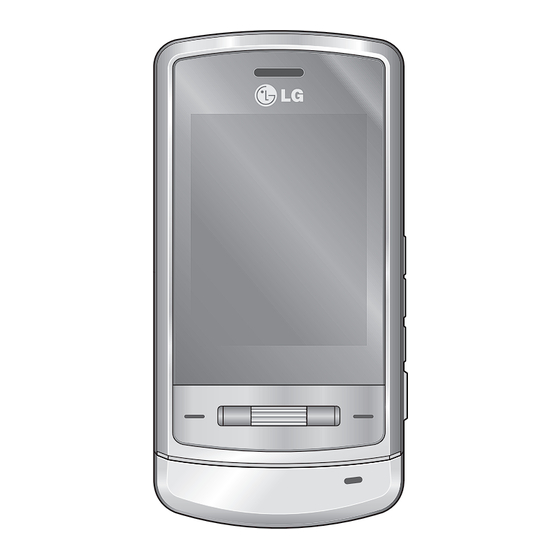 LG Shine KE970 User Manual