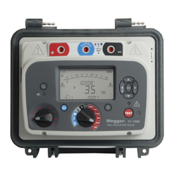 MEGGER S1568 USER MANUAL Pdf Download ManualsLib