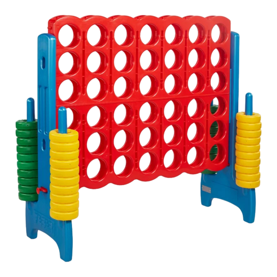 Costway Giant 4-In-A-Row Game User Manual