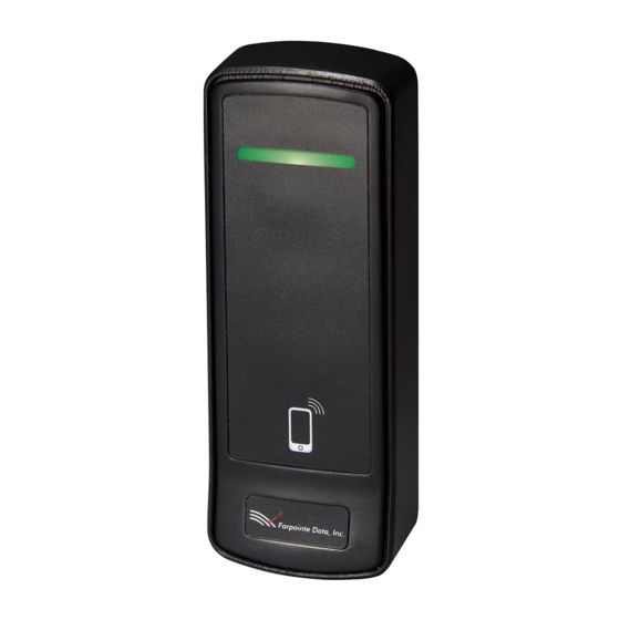 Farpointe Data CONEKT PCR-620L-OSDP Quick Start Manual