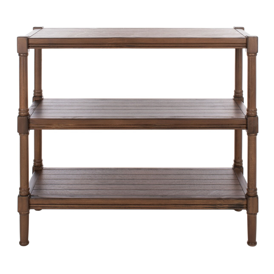 Safavieh Furniture Rafiki CNS5715 Quick Start Manual