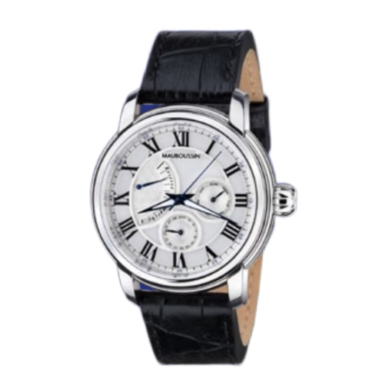 Mauboussin LIFE TIME MON AMOUR Instructions For Use Manual