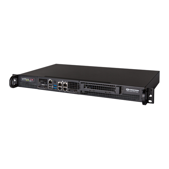 Crestron DM NVX Director DM-NVX-DIR Series Product Manual