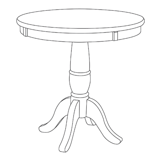 rgs Regency TVCTR30 Series Assembly Instructions