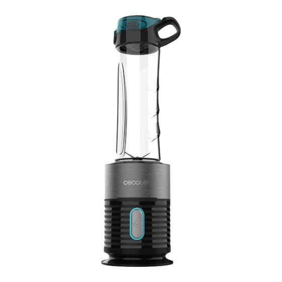 cecotec POWER TITANIUM 650 EASYGO INOX Instruction Manual