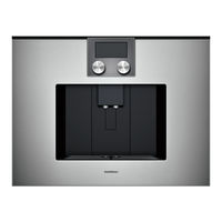 Gaggenau CMP 250 Instruction Manual