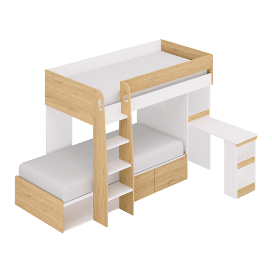Vente Unique LOMIDEN 1640853 Assembly Instructions Manual