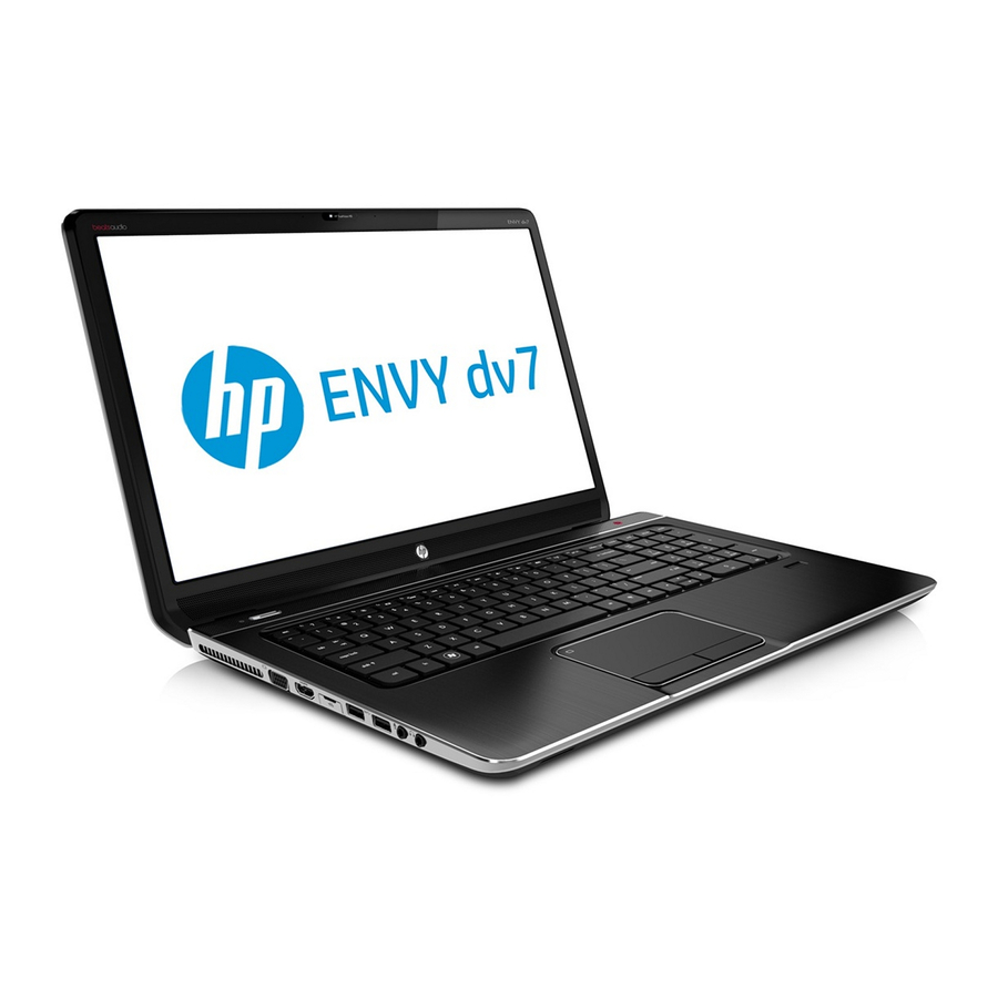 HP ENVY dv7-7200 Maintenance And Service Manual
