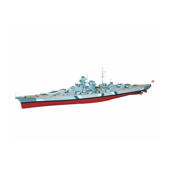 GRAUPNER BISMARCK Operating Instructions Manual