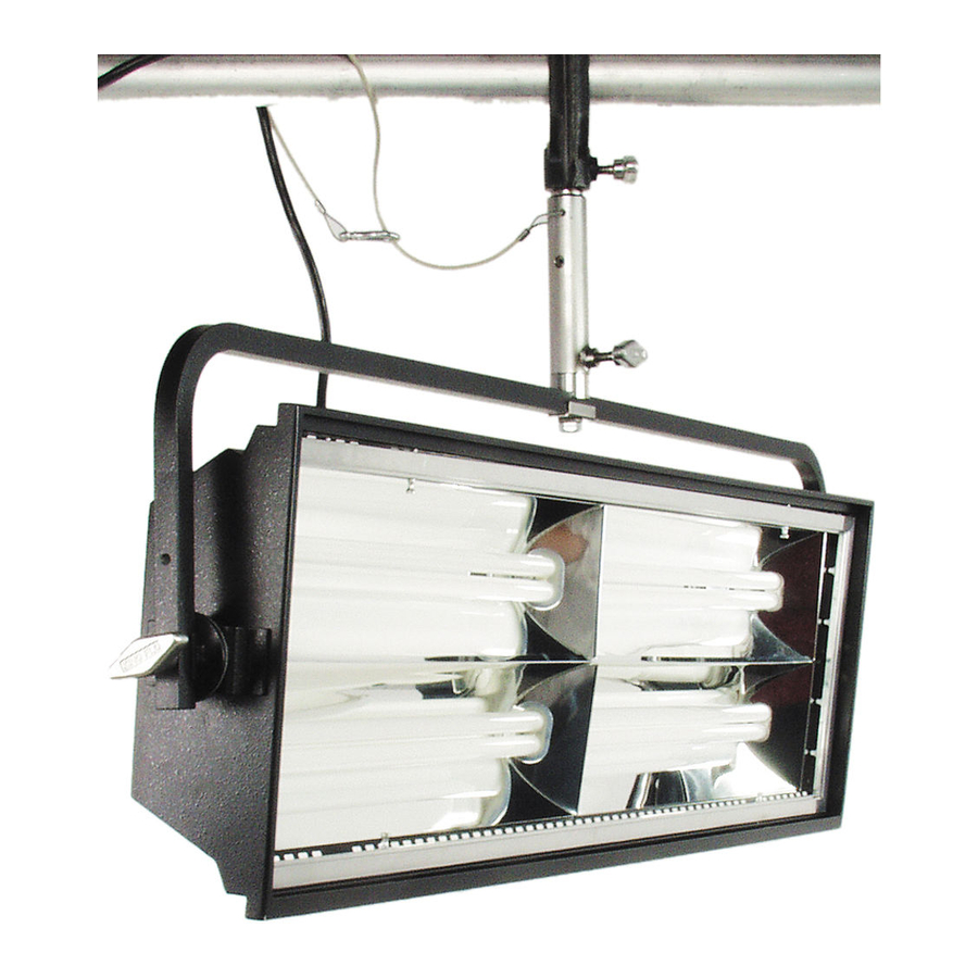 Kino Flo ParaZip 200 Operation Manual