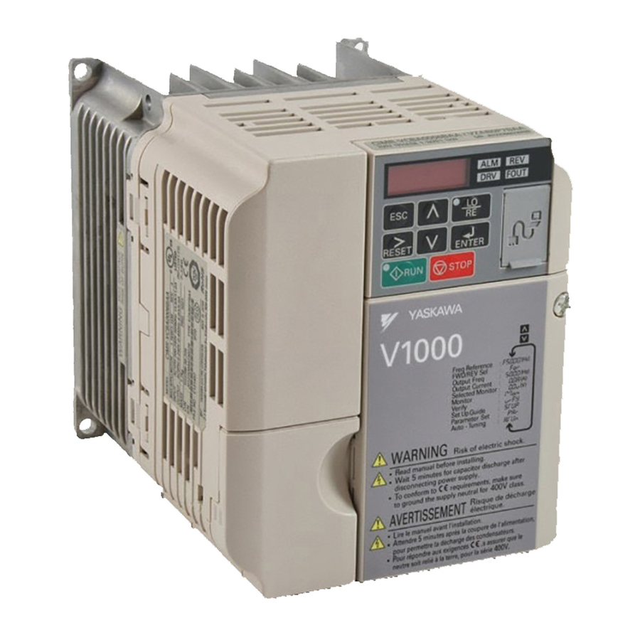 YASKAWA v1000 Installation Manual
