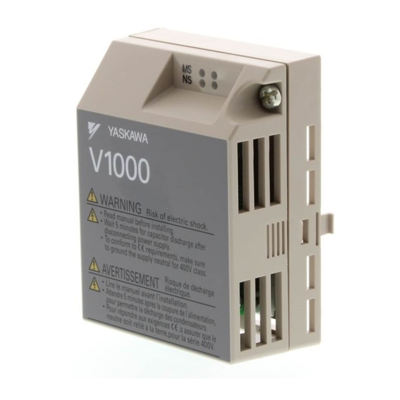 YASKAWA V1000 Installation Manual