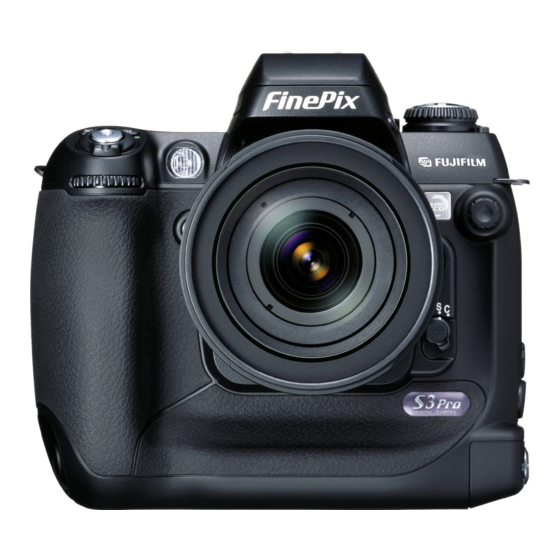 FujiFilm FinePix S3Pro Manuals