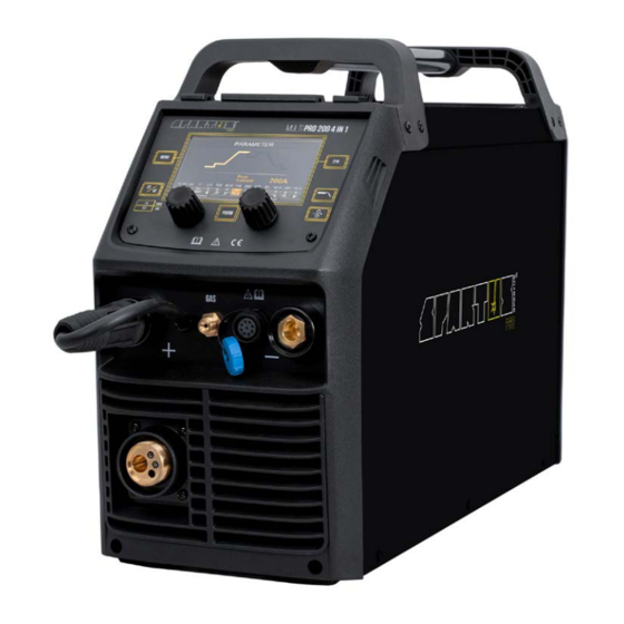 Spartus Multi Pro 200 4in1 Welding Manuals