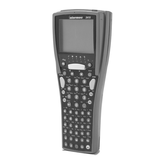 Intermec Trakker Antares 241 Series Quick Start Manual
