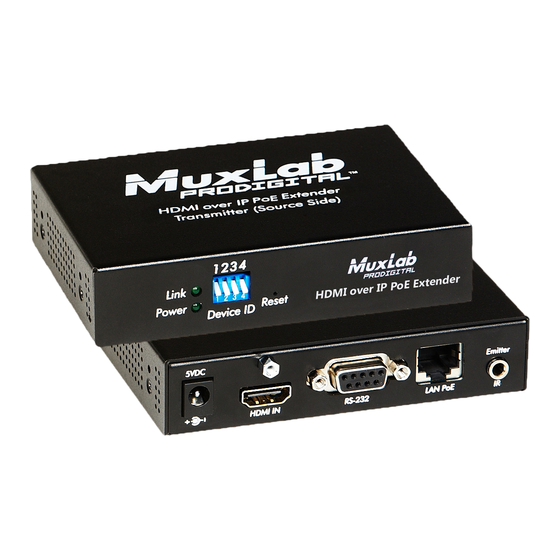MuxLab 500754 Quick Installation Manual