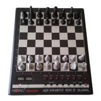 Novag Aquamarine RISC II 26.6 MHz Instruction Manual