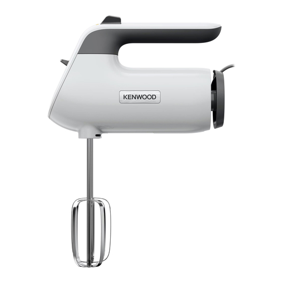 Kenwood QuickMix+ HMP50.000WH Manuals
