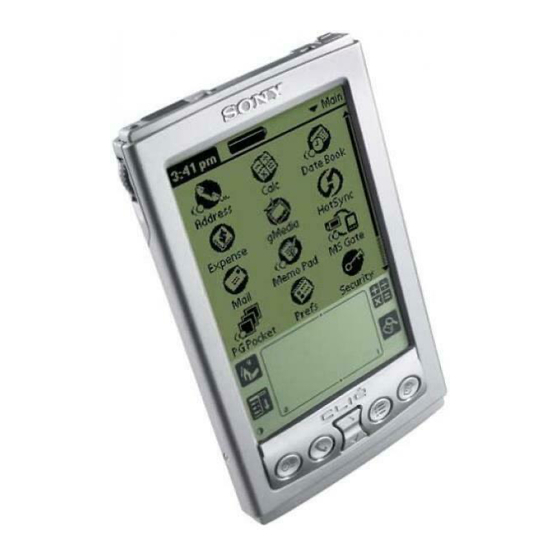 Sony CLIE PEG-S360 Application Manual