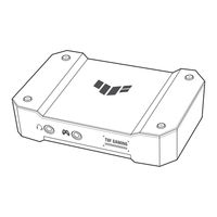 Asus TUF GAMING CAPTURE BOX-4KPRO Quick Start Manual