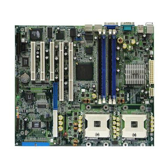 Asus PCH DR - Motherboard - Extended ATX Manuals