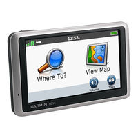 Garmin 1300T - Nuvi Gps Navigation System Quick Start Manual