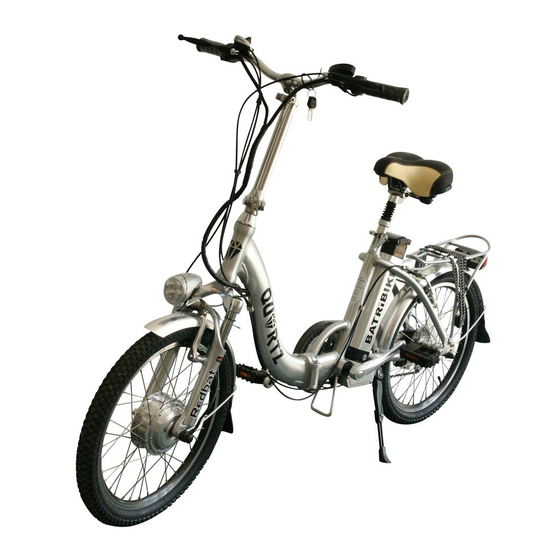 Batribike Onyx User Manual