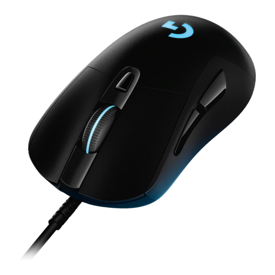 Logitech G403 HERO Setup Manual