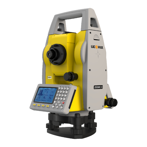 GeoMax ZOOM 10 Manual
