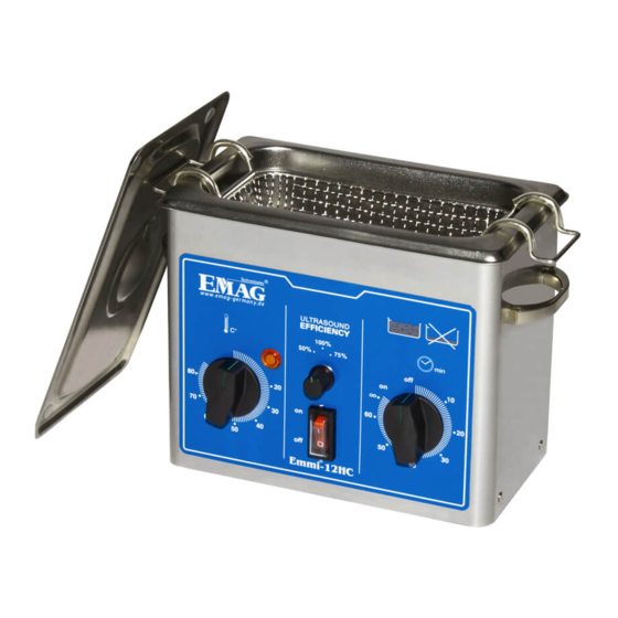 EMAG Emmi 12HC Operating	 Instruction