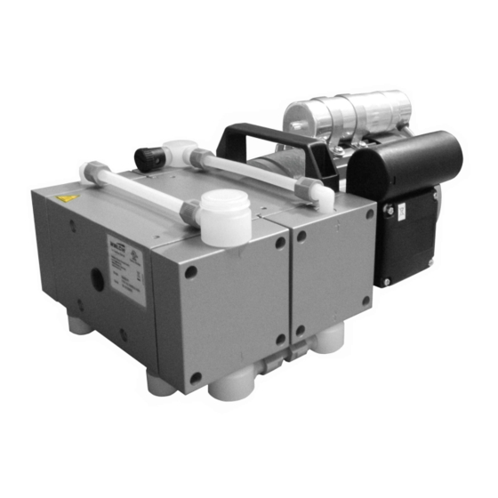 Welch 2052B-01 Operation Manual