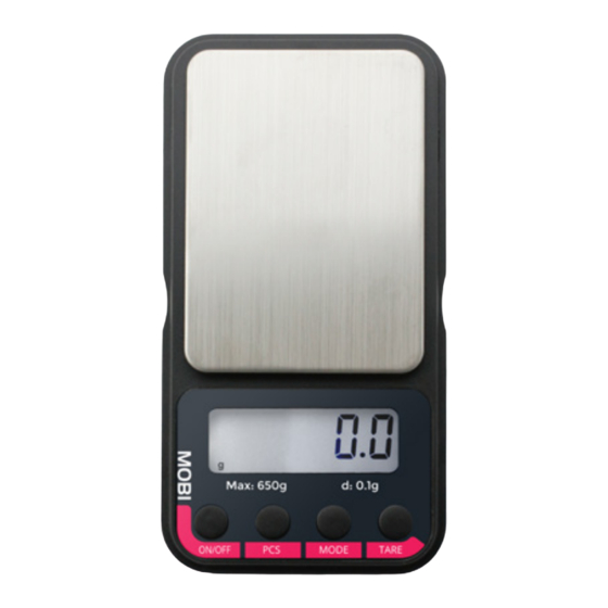 Truweigh MOBI User Manual