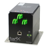 fos4X Blackbird OECD MDE1185 Instructions For Use Manual