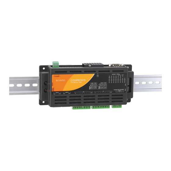 Contec CONPROSYS CPS-MC341-DS2-111 Reference Manual