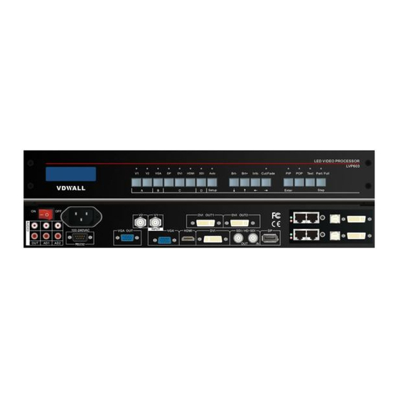 Vdwall LVP User Manual
