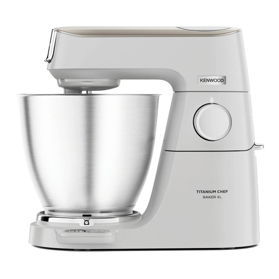 Kenwood Titanium Chef Baker KVC65.001WH Instructions Manual